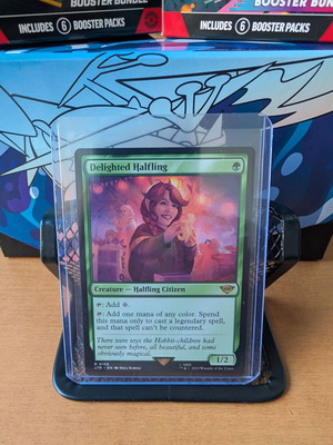 Magic The Gathering Delighted Halfling #158 σαν καινούργιο