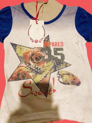 MiandMi summer t-shirt new, size 110 cm for 4 years old