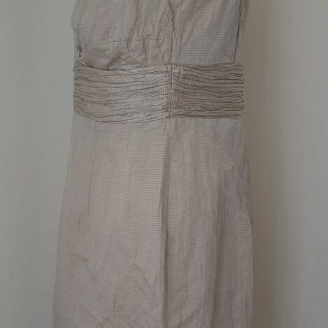 Lucifair beige dress used, size 50, lined