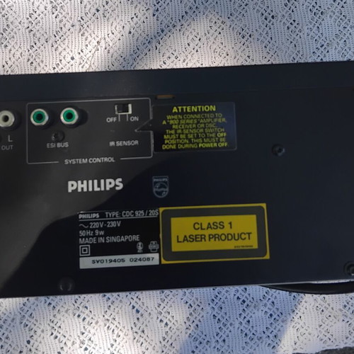 Philips CDC 935 900 Series 5-Disc CD changer used