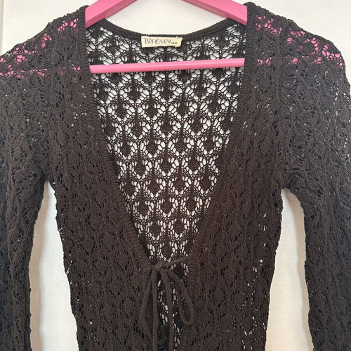Maxi tunic dress black, like new, beach and evening wear