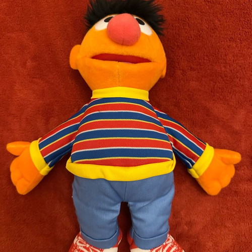 Ernie plush from Sesame Street like new, 34cm