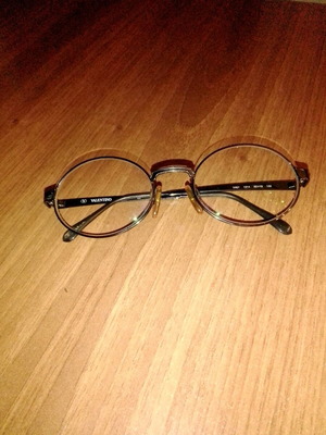 Valentino myopia glasses metal frame like new brown