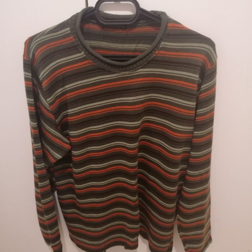 Striped sweater like new, multicolor, size M