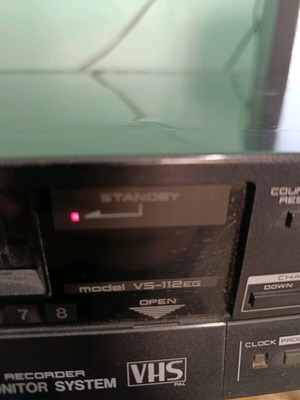 VHS player μεταχειρισμένο, μη λειτουργικό για ανταλλακτικά ή επισκευή