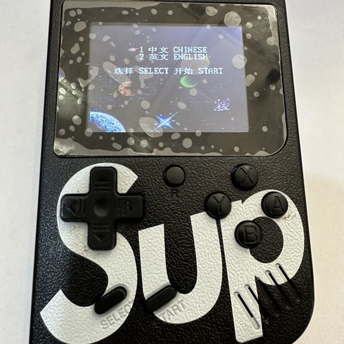 SUP Game Box 400 in 1 portable retro gaming console like new