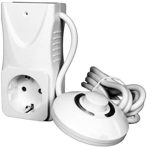 Ecosavers FootSwitch Control Socket with LED and 1.5m Cable new