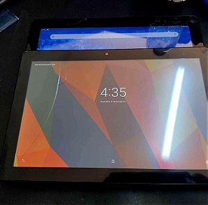 2 Tablet Turbo-x Table Fire II 10.1" το ένα είναι 3G και το δεύτερο WIFI (Ραγισμένες οθόνες)