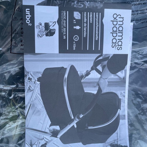 Mamas & Papas stroller like new with accessory set