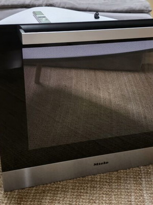 Miele H5240B Oven Door Glass Outer Inox Like New
