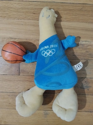 Phoebus mascot used, Athens 2004, 34 cm height