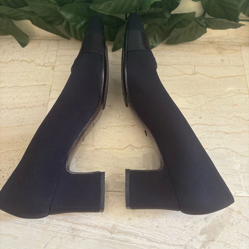 Kalogirou Black Pumps Size 38 New with Low Heel