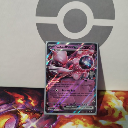 Team Rocket Mewtwo Ex 079/217 Ascended Heroes card like new