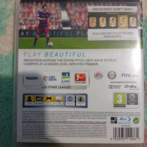 FIFA 16 for PlayStation 3 used
