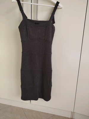 Jus Top small elastic dress grey like new