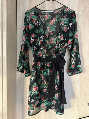 Zara floral jumpsuit