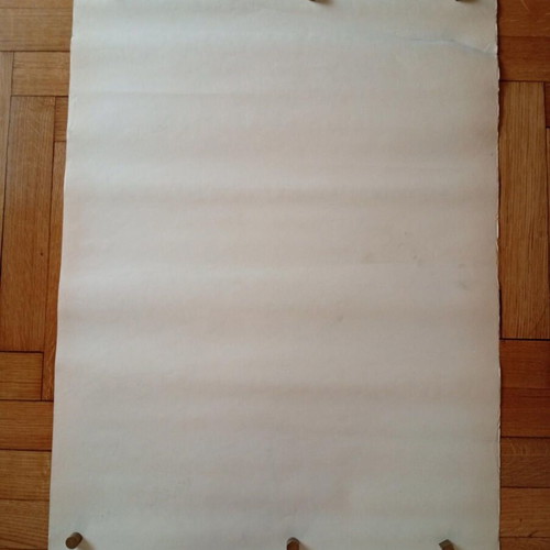 Authentic Andreas Papandreou Political Campaign Poster 1981 used