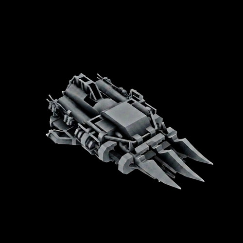 Ork Vessels Brute Ram Ship custom sci-fi miniature