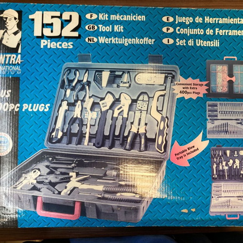 Contra 152-piece hand tool set new