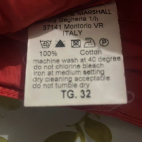 Franklin & Marshall bermuda shorts used, red, size other