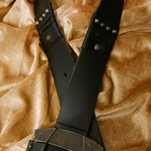 Guess leather belt like new, black, size 95