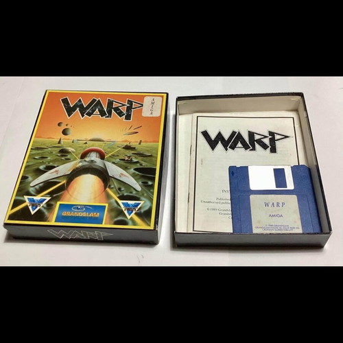 Amiga Warp used with manual, untested