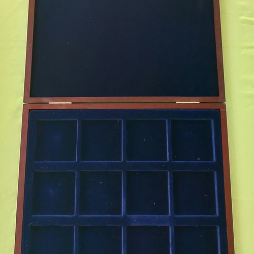 Coin cases used, pack of 5 for euro and coin storage