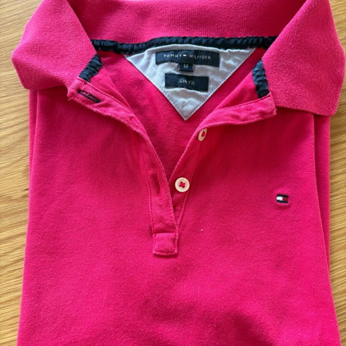 Tommy Hilfiger Polo Shirt Pink size M like new