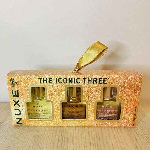 Nuxe Huile Prodigieuse The Iconic Three dry oils set 3x10ml
