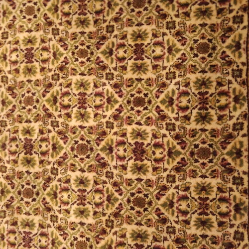Persian Machine-Made Rug like new, greenish-ecru beige 240x1.60