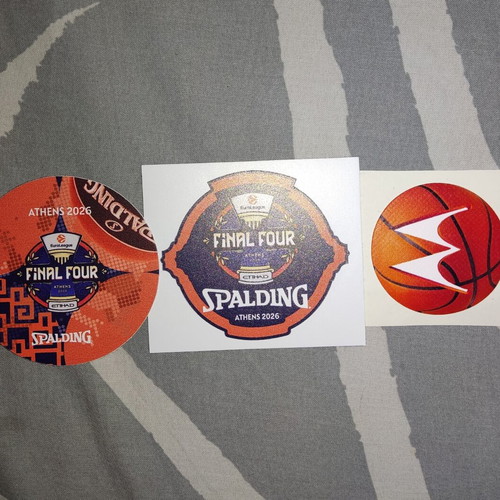 Euroleague Final4 Collectible Stickers new, authentic