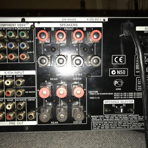 Sony STR-V555ES amplifier used
