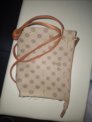 Thiros shoulder bag like new, beige and brown