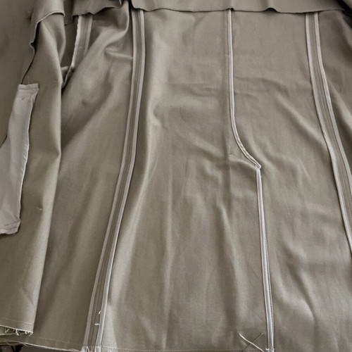 Armani Exchange sleeveless camel trench coat like new, size M