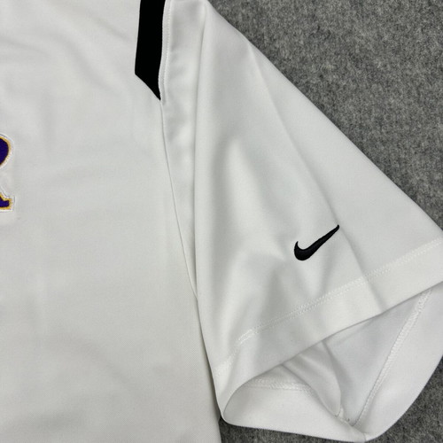 Nike Golf Dri-FIT Polo XL used, white, varsity R embroidery