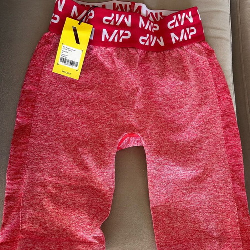 MyProtein cycling shorts new with tags, size S, red pink