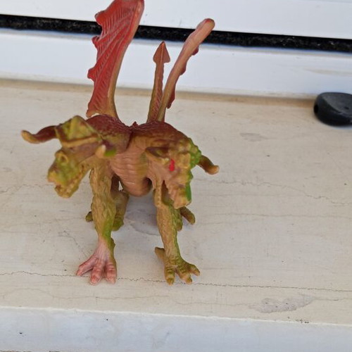 Vintage plastic dragon monster figure (1980s-90s)