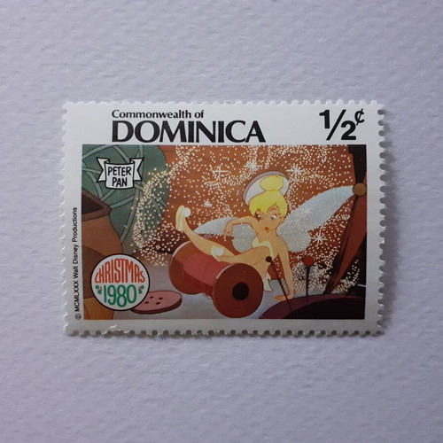 Commonwealth of Dominica Walt Disney Peter Pan 1980 stamp set mint