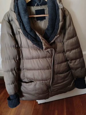 Winter jacket like new, beige, size M