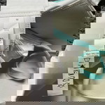 Sports bra like new, white and turquoise, size S/M