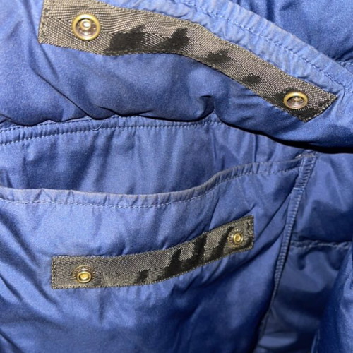 Tommy Hilfiger down jacket like new, blue and red, XXL