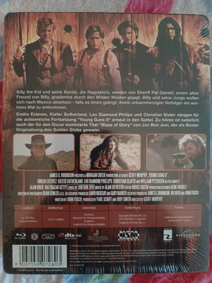 Young Guns II Blaze of Glory Limited Steelbook Edition Blu-ray new
