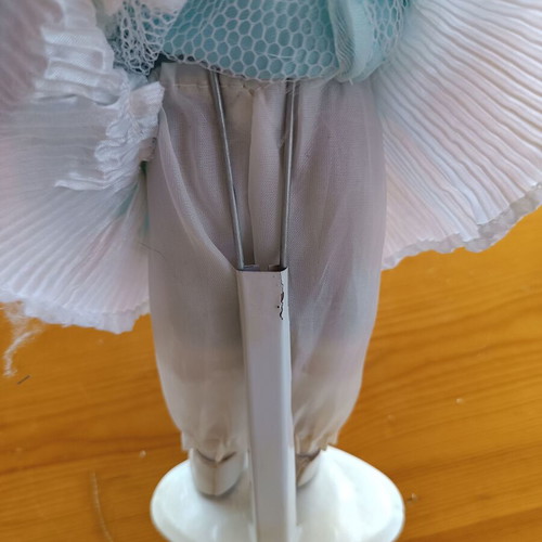 Vintage porcelain decorative dolls set of 2 like new