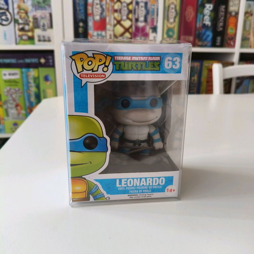Funko Pop Leonardo 63 grayscale new from Teenage Mutant Ninja Turtles