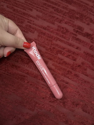 Rhode cosmetics lipgloss lip oil salty tan