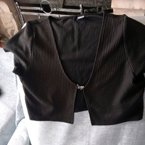 H&M bolero black like new, size M