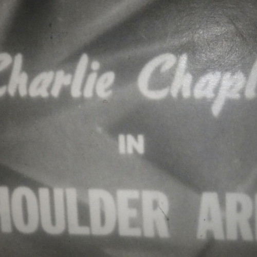 Shoulder Arms Standard 8mm silent film used with Charlie Chaplin