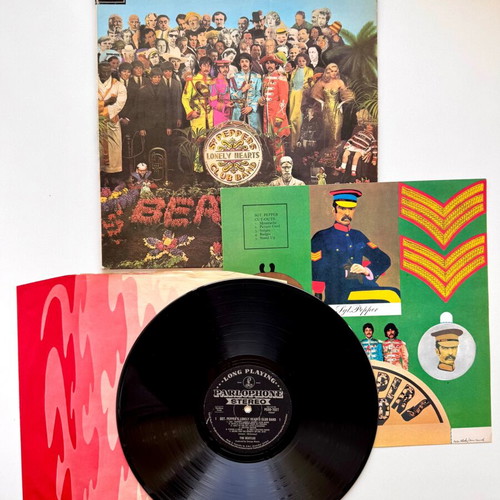 The Beatles Sgt. Pepper's Lonely Hearts Club Band LP used 1st AUS 1967 Stereo