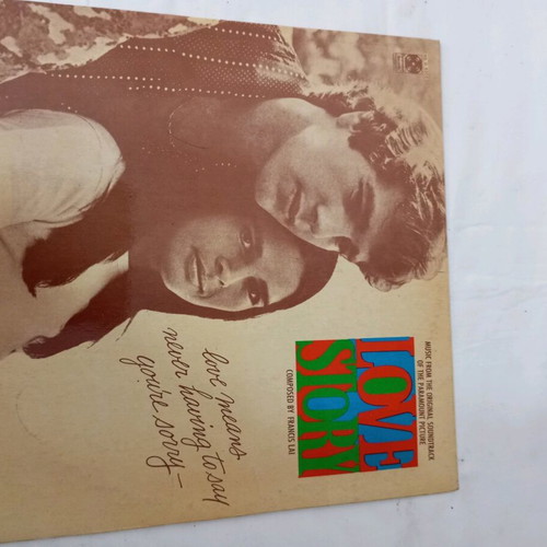 Foreign vinyl record used