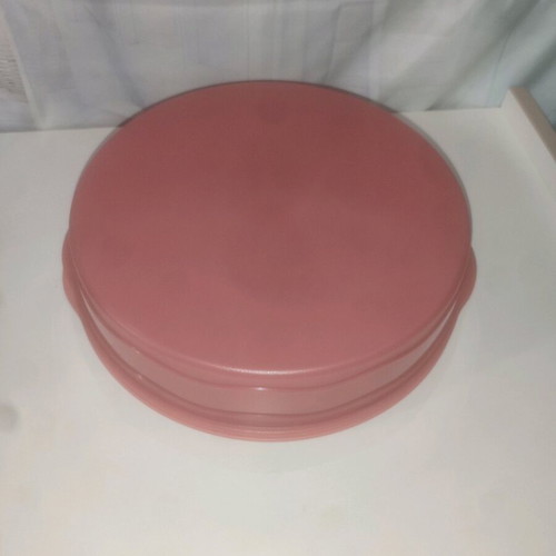 Tupperware Expression Round Cake Server new